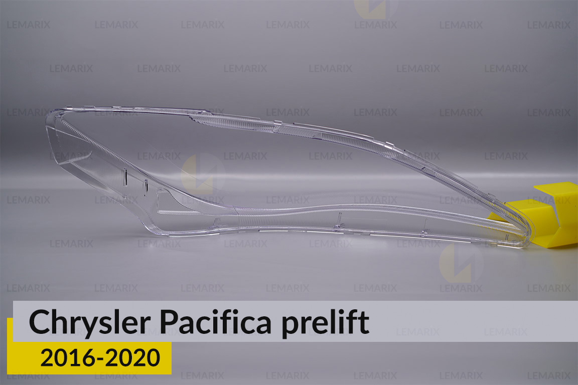 Стекло фары Chrysler Pacifica (2016-2020) дорест левое