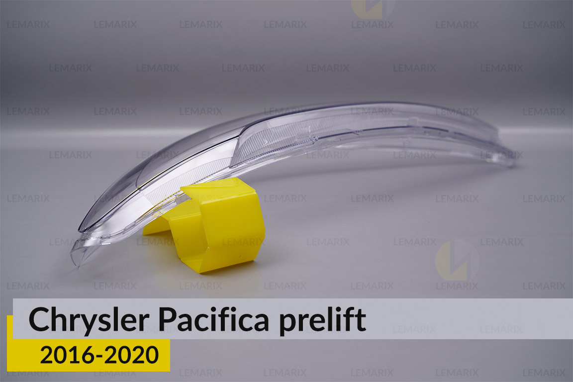 Стекло фары Chrysler Pacifica (2016-2020) дорест левое