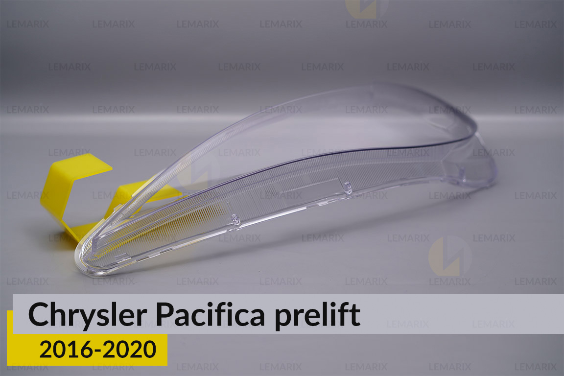 Стекло фары Chrysler Pacifica (2016-2020) дорест левое
