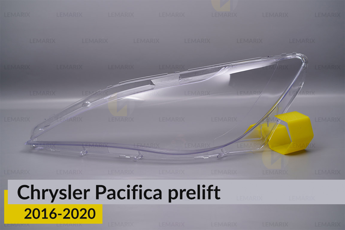 Стекло фары Chrysler Pacifica (2016-2020) дорест левое