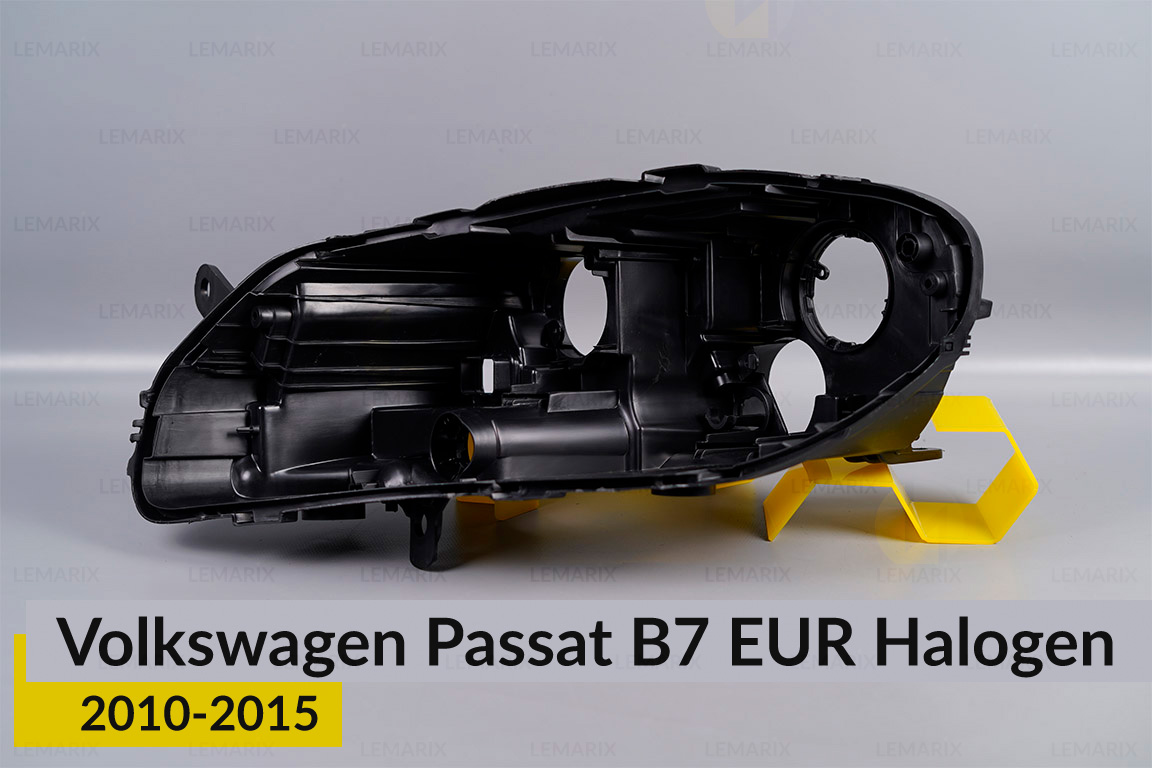Корпус фары VW Volkswagen Passat B7 EUR Halogen (2010-2015) левый