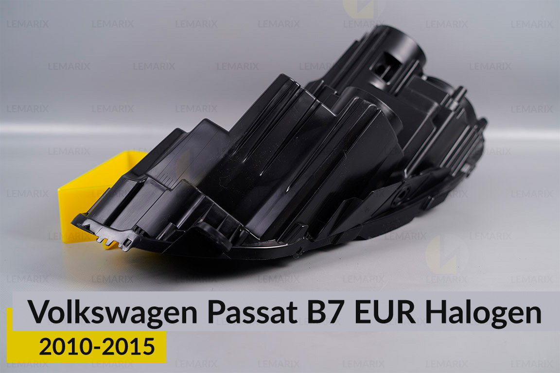 Корпус фары VW Volkswagen Passat B7 EUR Halogen (2010-2015) левый