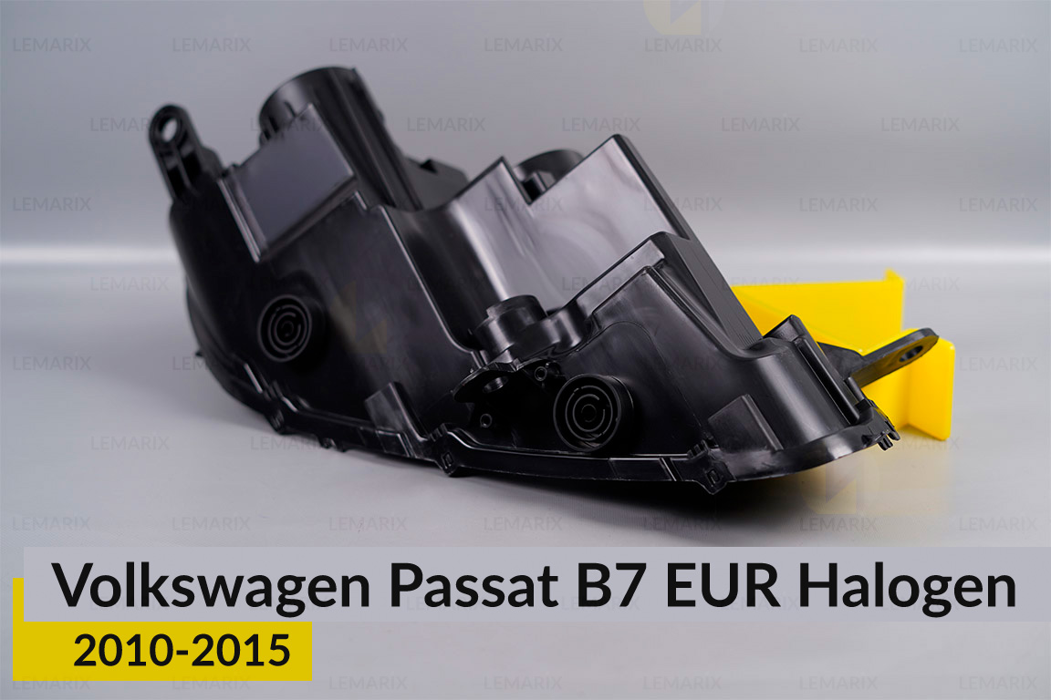 Корпус фары VW Volkswagen Passat B7 EUR Halogen (2010-2015) левый