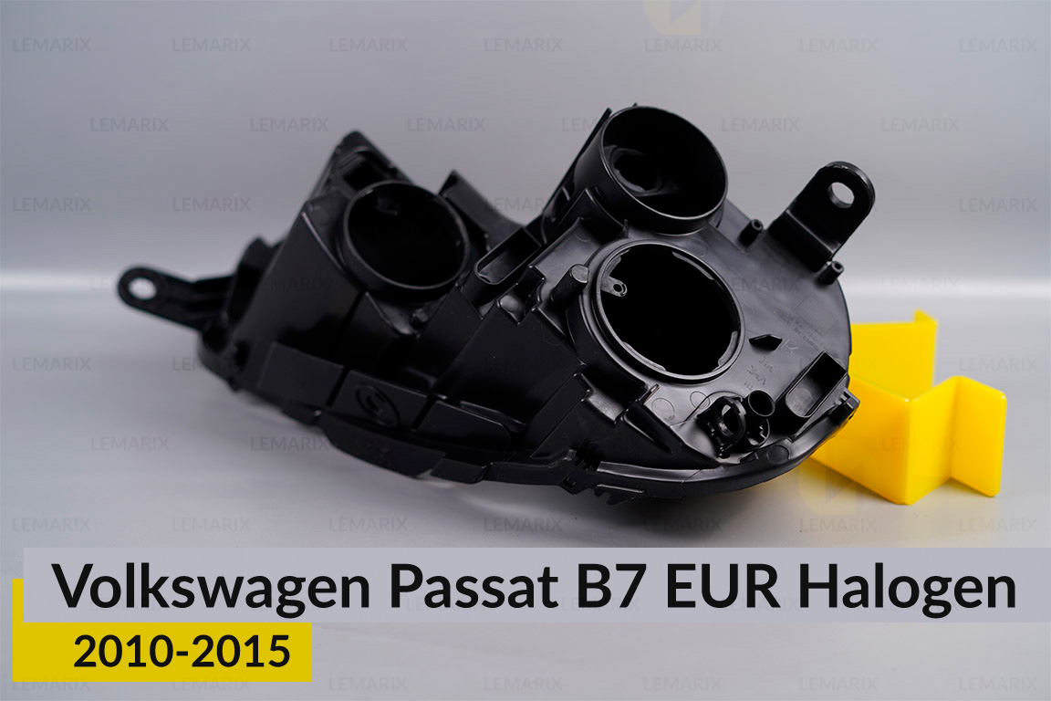 Корпус фары VW Volkswagen Passat B7 EUR Halogen (2010-2015) левый