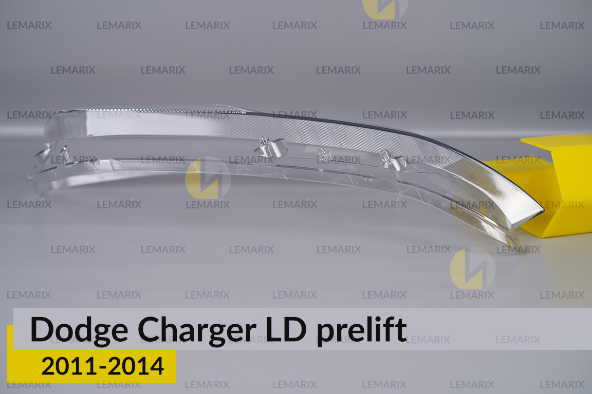 Стекло фары Dodge Charger LD (2011-2014) дорест левое