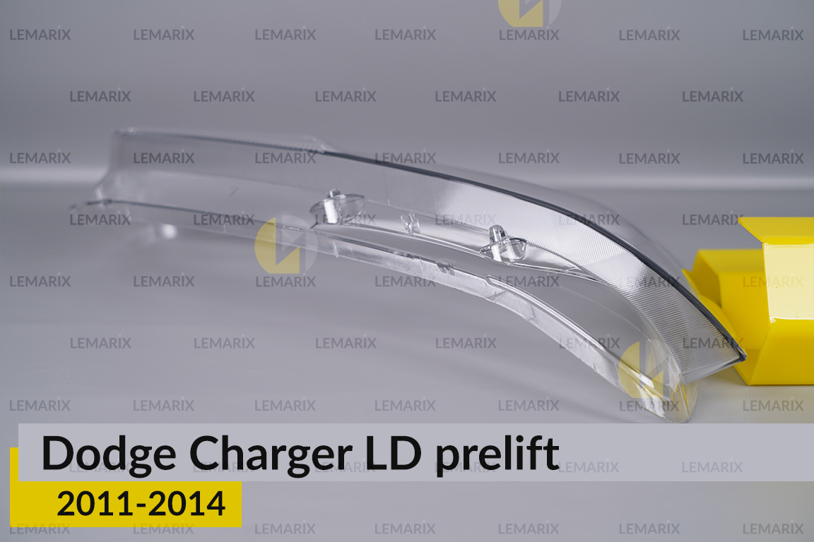 Стекло фары Dodge Charger LD (2011-2014) дорест левое