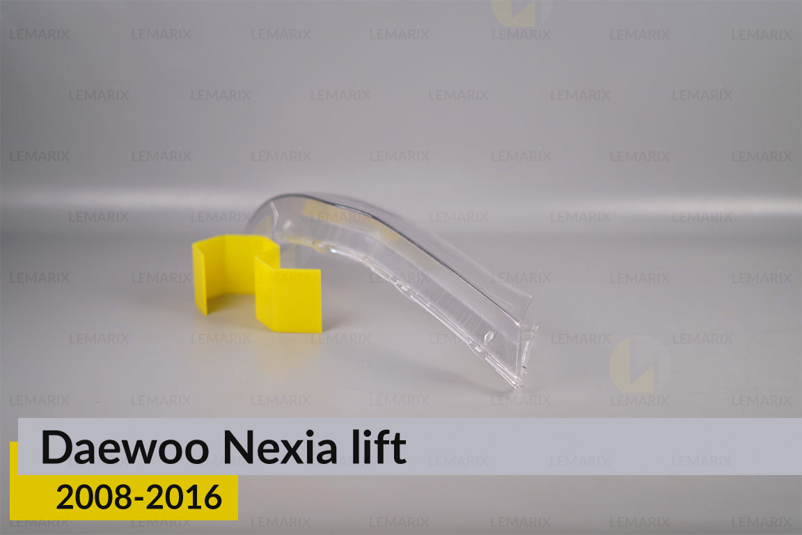 Стекло фары Daewoo Nexia (2008-2016) рест правое