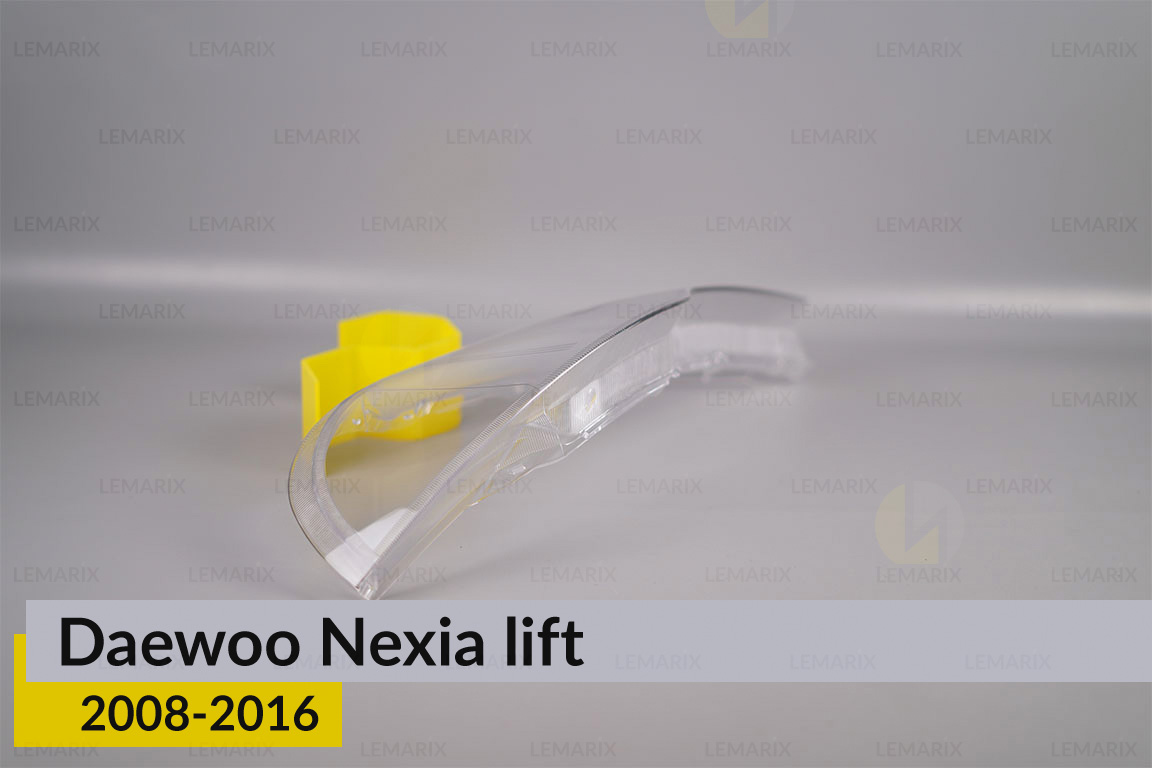 Стекло фары Daewoo Nexia (2008-2016) рест правое
