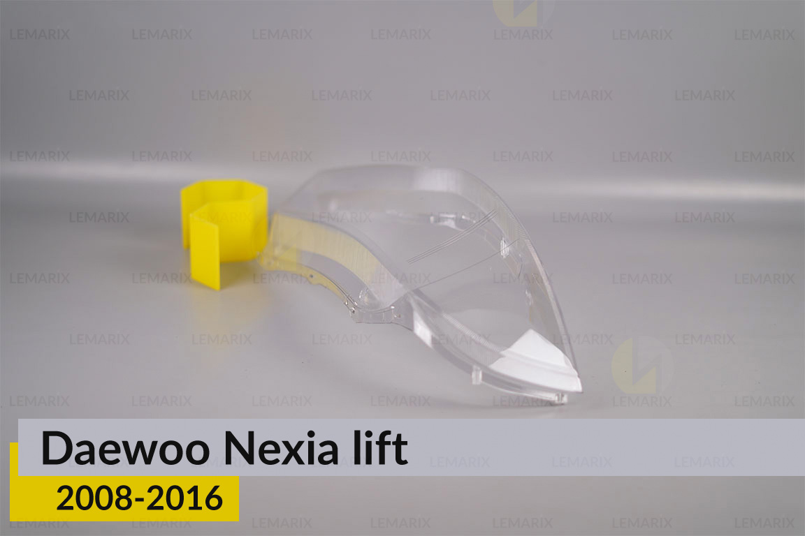 Стекло фары Daewoo Nexia (2008-2016) рест правое