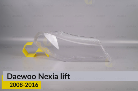 Стекло фары Daewoo Nexia (2008-2016) рест правое