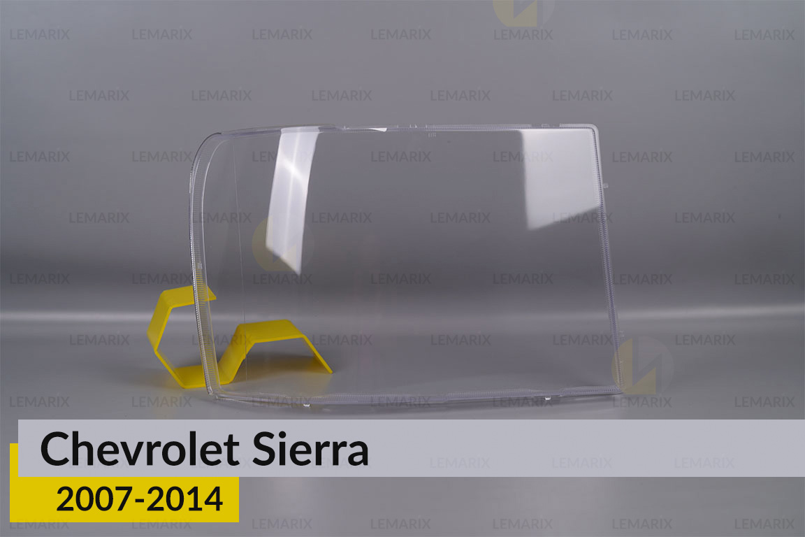 Скло фари GMC Sierra (2007-2014) праве
