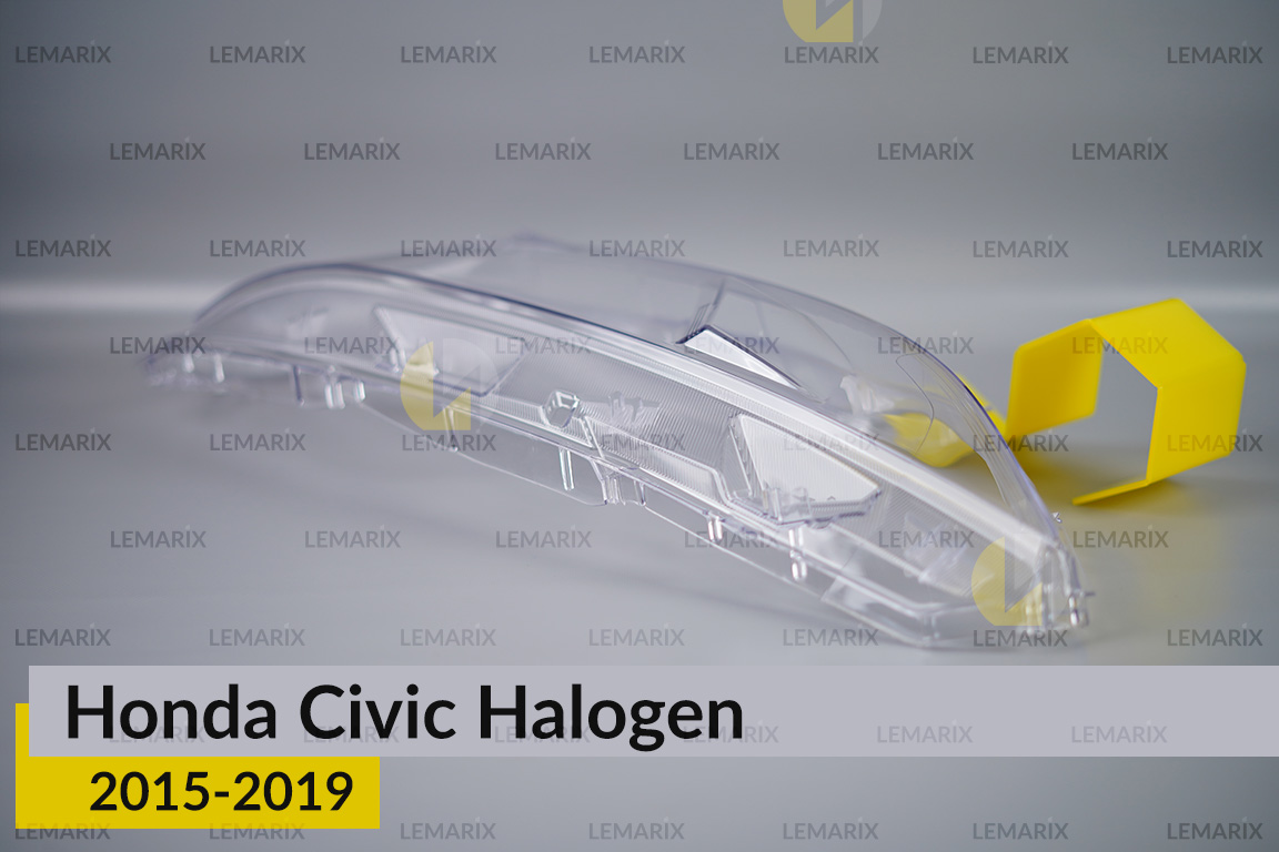 Стекло фары Honda Civic Halogen (2015-2019) правое
