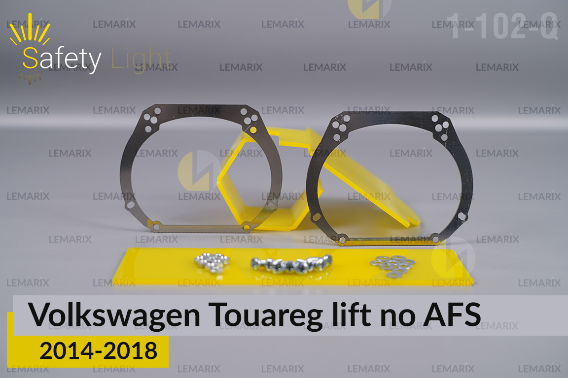 Переходная рамка для VW Volkswagen Touareg no AFS (2014-2018) рест