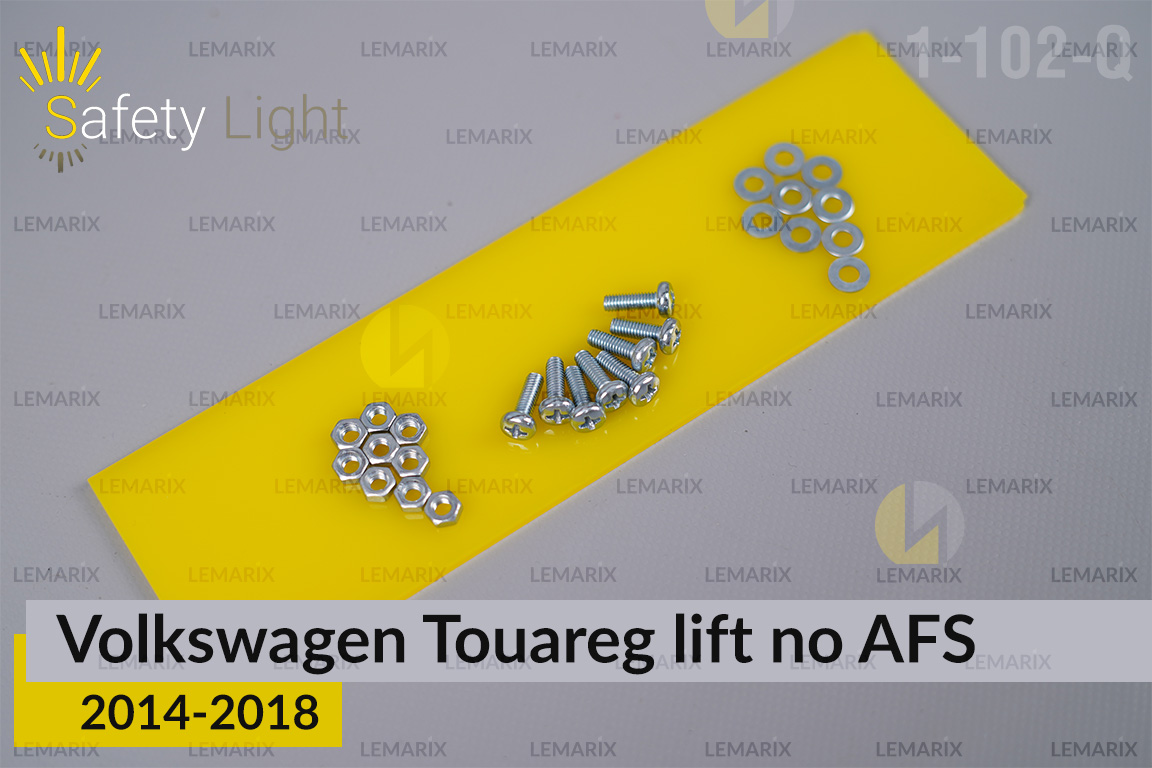 Переходная рамка для VW Volkswagen Touareg no AFS (2014-2018) рест