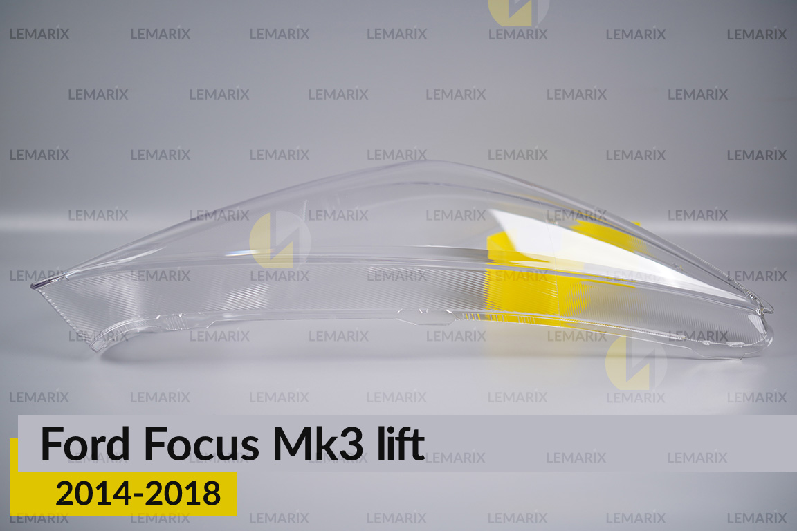 Стекло фары Ford Focus Mk3 (2014-2018) рест правое