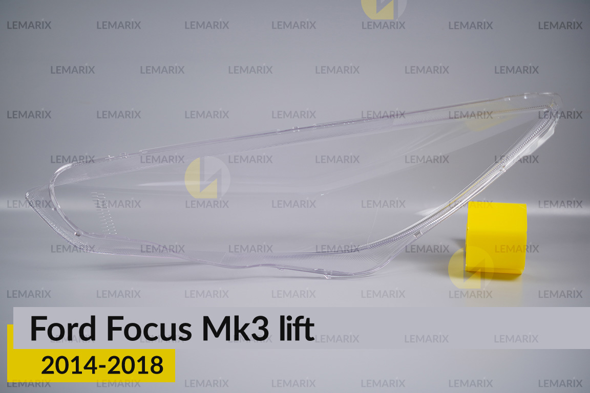 Стекло фары Ford Focus Mk3 (2014-2018) рест правое