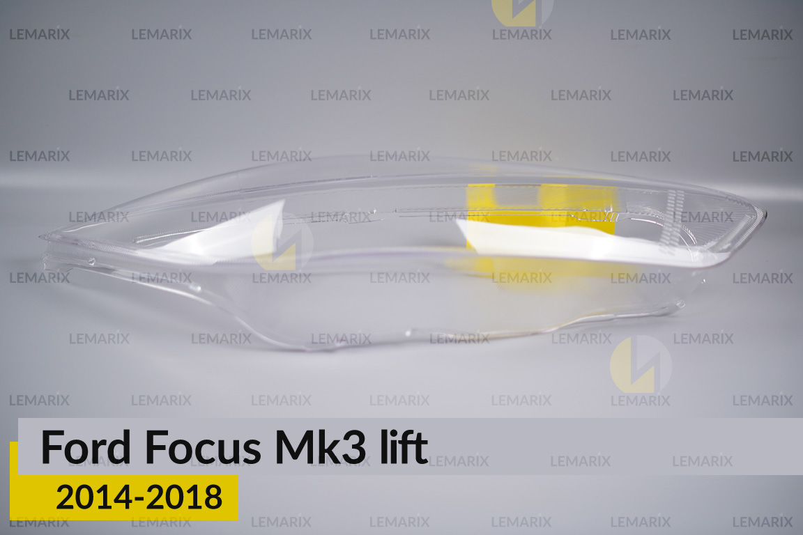 Стекло фары Ford Focus Mk3 (2014-2018) рест правое