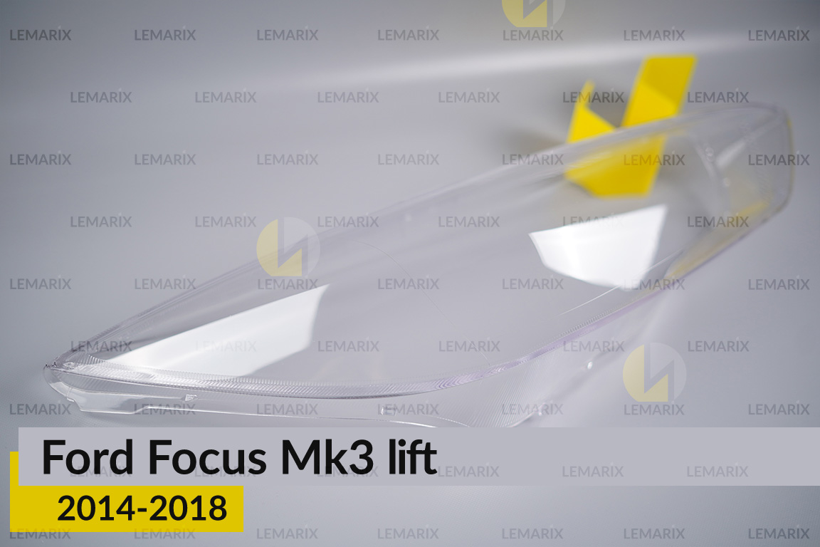 Стекло фары Ford Focus Mk3 (2014-2018) рест правое