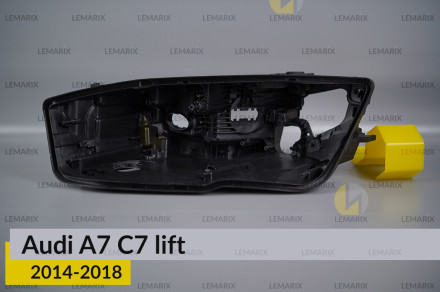 Корпус фари Audi A7 C7 (2014-2018) рест лівий