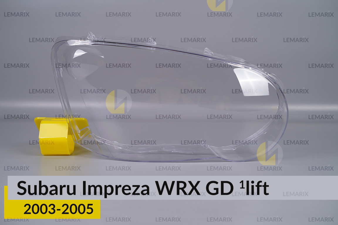 Скло фари Subaru Impreza WRX GD (2003-2005) 1 рест праве