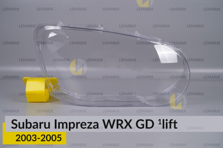Стекло фары Subaru Impreza WRX GD (2003-2005) 1 рест правое