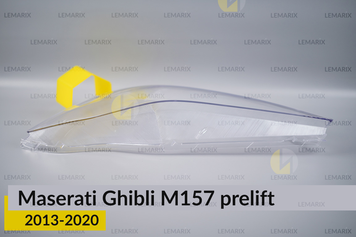 Стекло фары Maserati Ghibli M157 (2013-2020) дорест левое