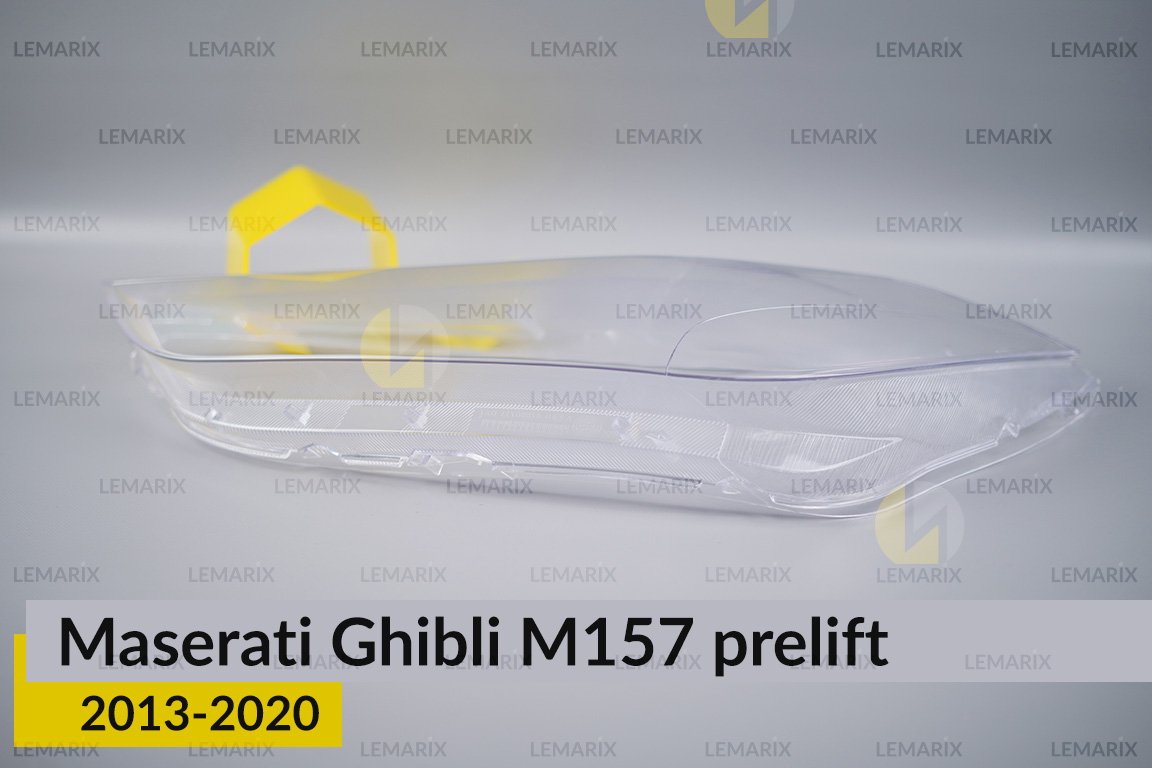 Стекло фары Maserati Ghibli M157 (2013-2020) дорест левое