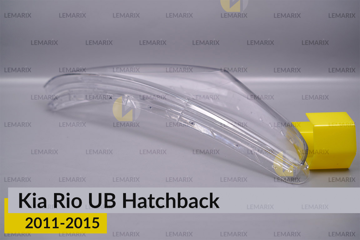 Скло фари KIA Rio UB Hatchback (2011-2015) праве