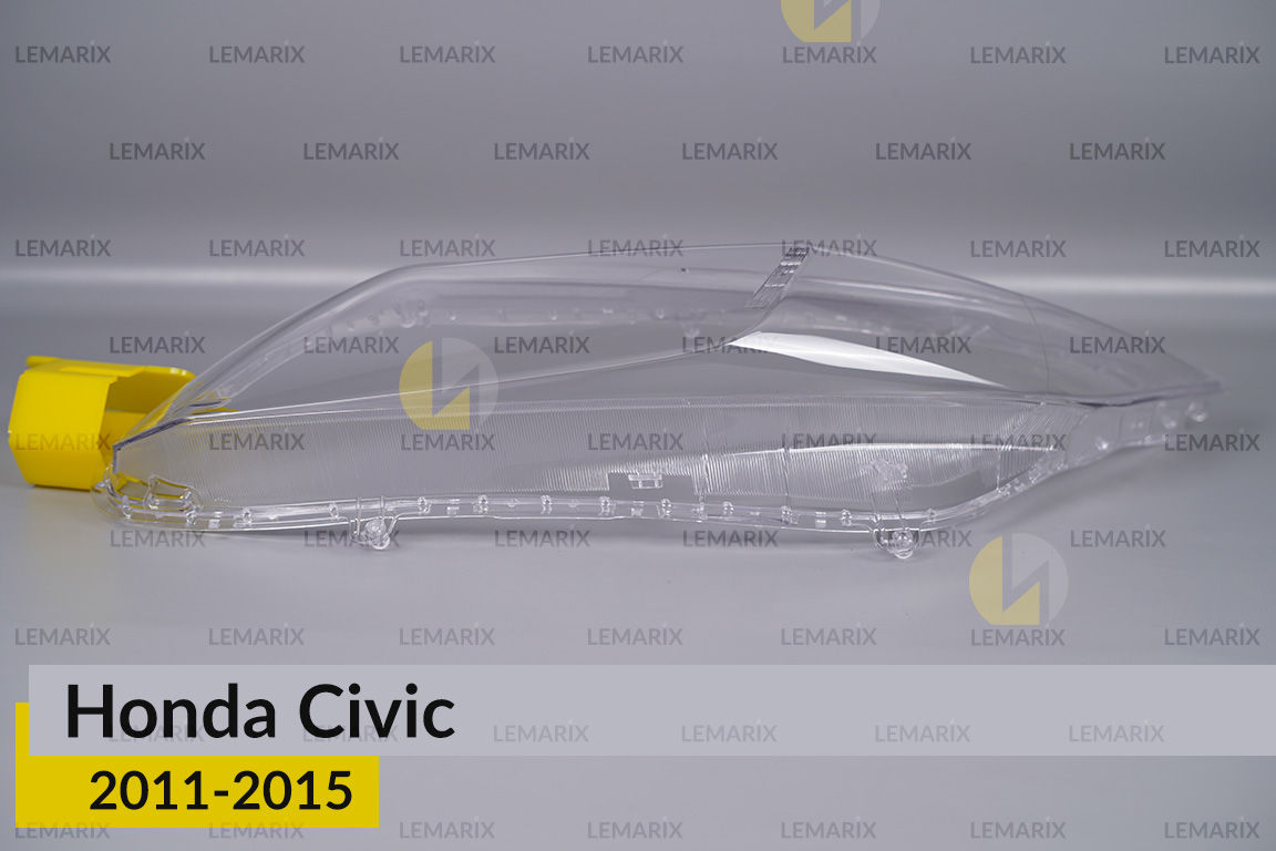 Скло фари Honda Civic (2011-2015) ліве