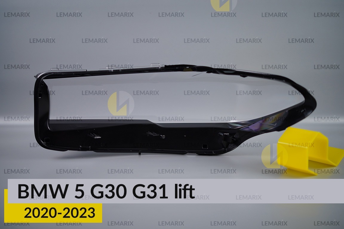 Скло фари BMW 5 G30 G31 (2020-2023) рест праве