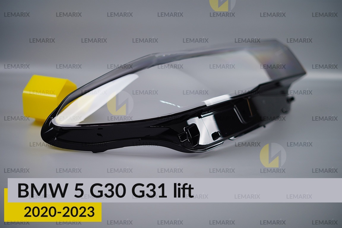 Скло фари BMW 5 G30 G31 (2020-2023) рест праве