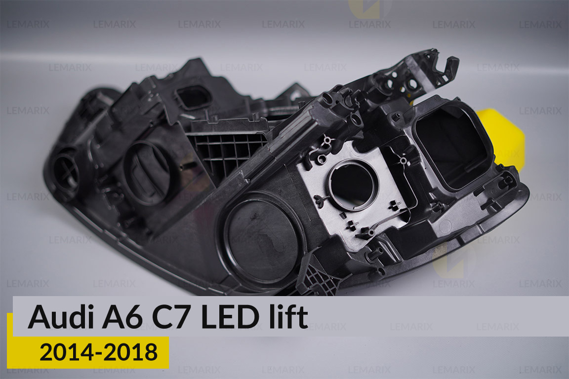 Корпус фари Audi A6 C7 LED (2014-2018) рест правий