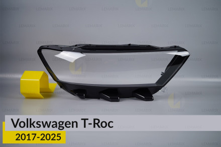 Скло фари VW Volkswagen T-Roc Full LED (2017-2025) дорест праве