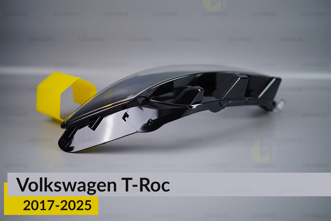 Скло фари VW Volkswagen T-Roc Full LED (2017-2025) дорест праве