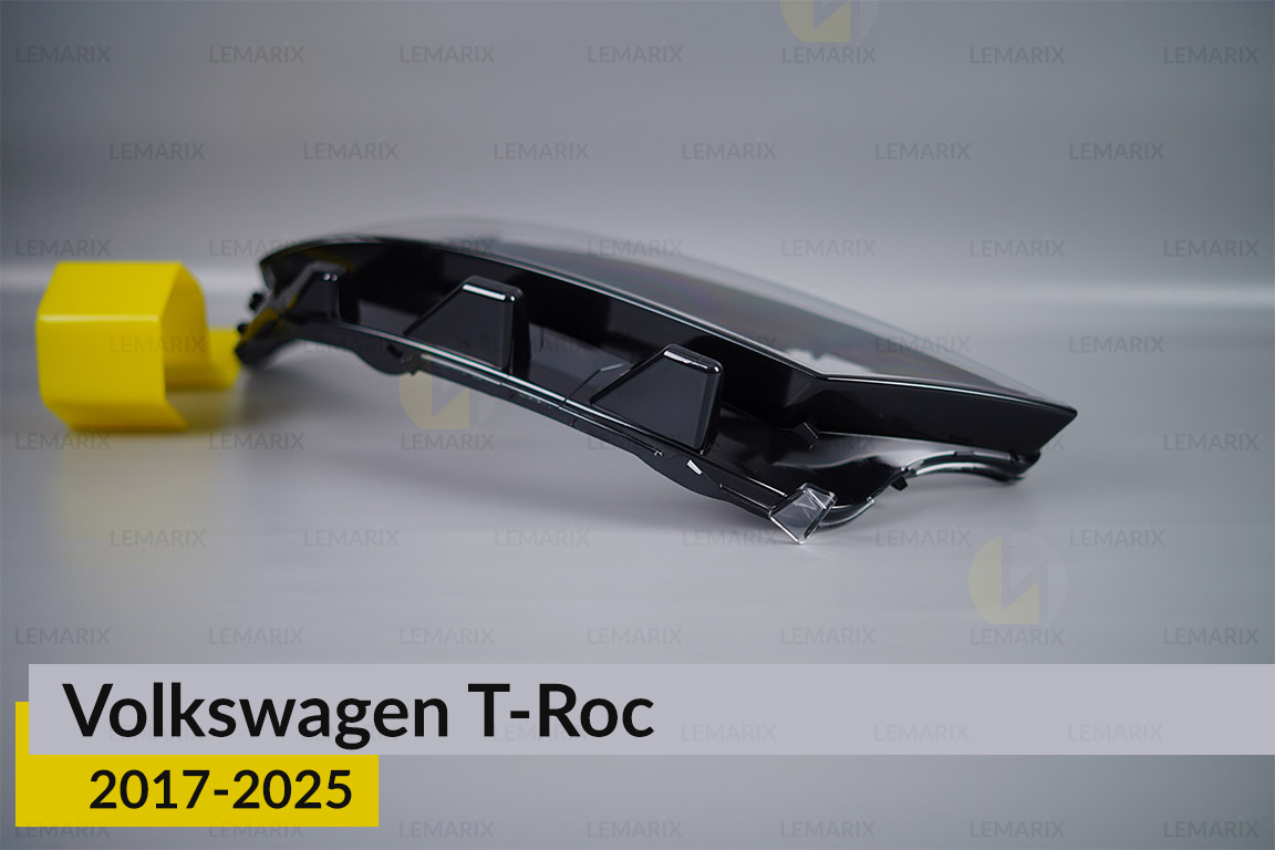 Скло фари VW Volkswagen T-Roc Full LED (2017-2025) дорест праве