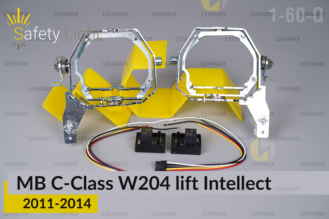 Перехідна рамка для Mercedes-Benz C-Class W204 Intellect (2011-2014) рест