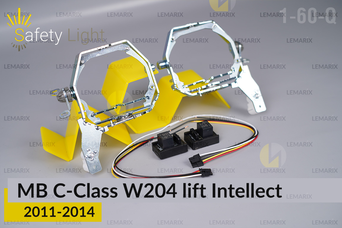 Перехідна рамка для Mercedes-Benz C-Class W204 Intellect (2011-2014) рест