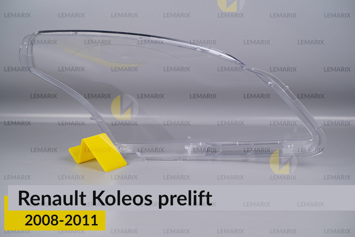 Скло фари Renault Koleos (2008-2011) дорест ліве