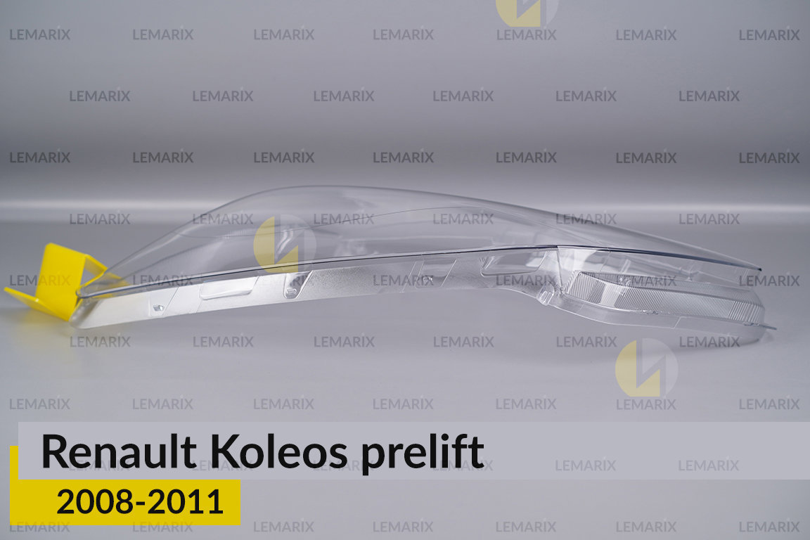 Скло фари Renault Koleos (2008-2011) дорест ліве