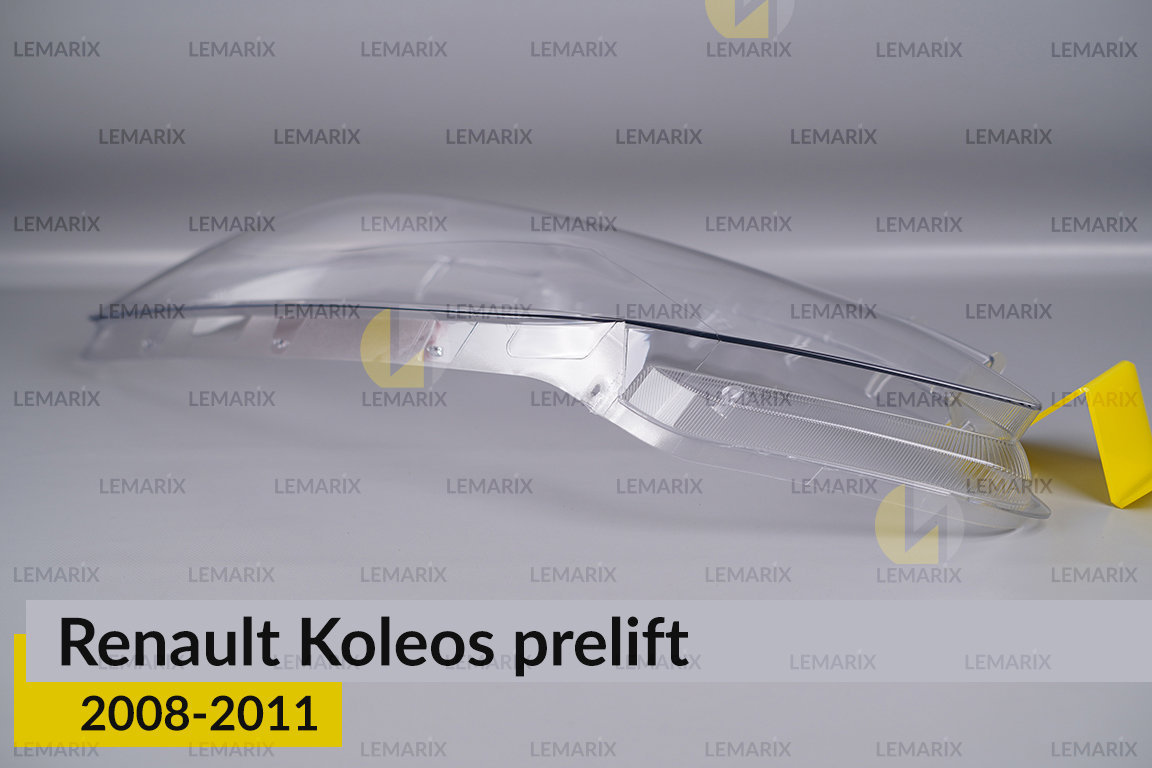 Скло фари Renault Koleos (2008-2011) дорест ліве