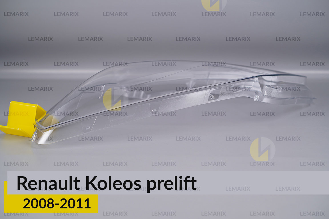 Скло фари Renault Koleos (2008-2011) дорест ліве