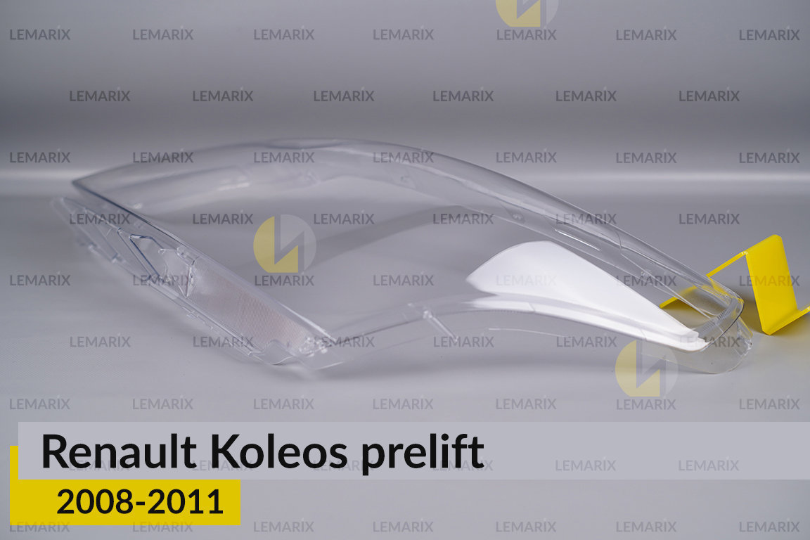 Скло фари Renault Koleos (2008-2011) дорест ліве