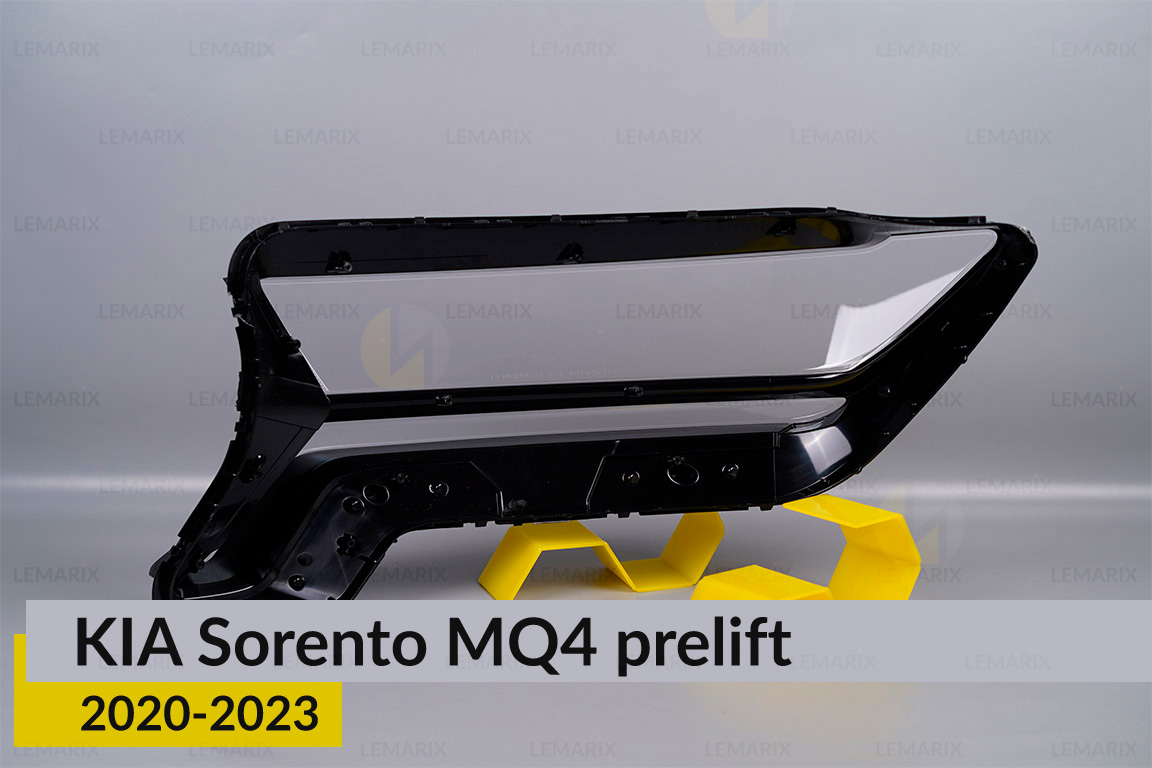Скло фари KIA Sorento MQ4 USA (2020-2023) дорест праве