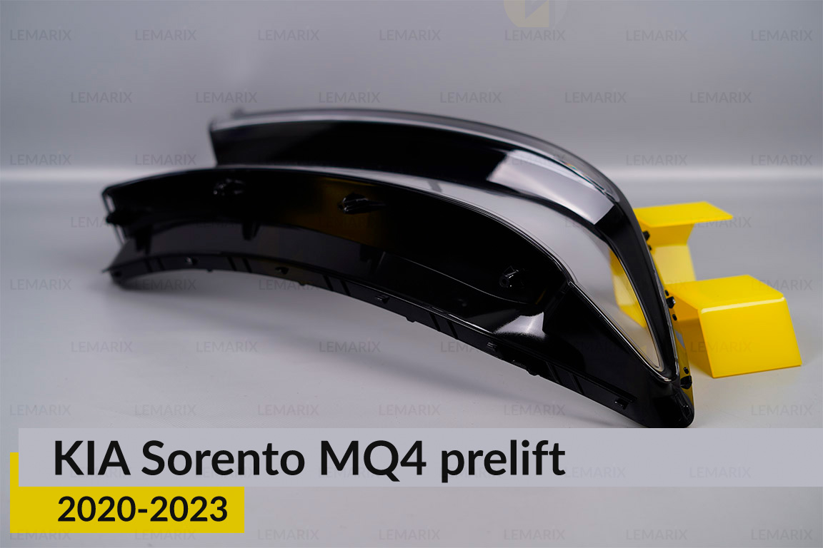 Скло фари KIA Sorento MQ4 USA (2020-2023) дорест праве