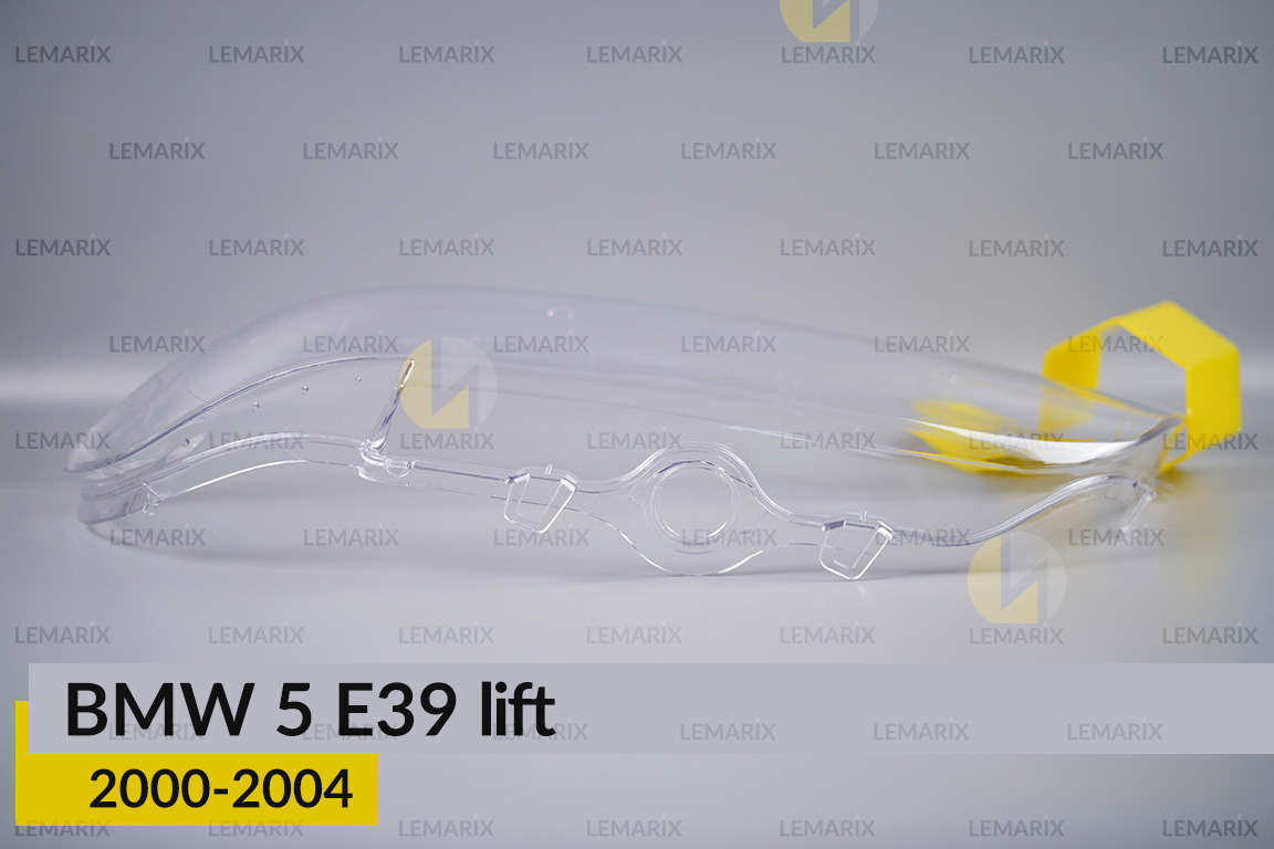 Скло фари BMW 5 E39 (2000-2004) рест ліве