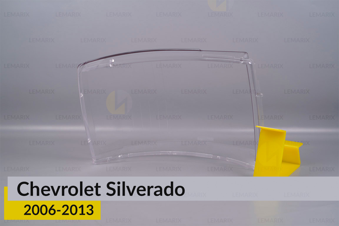 Стекло фары Chevrolet Silverado (2006-2013) левое