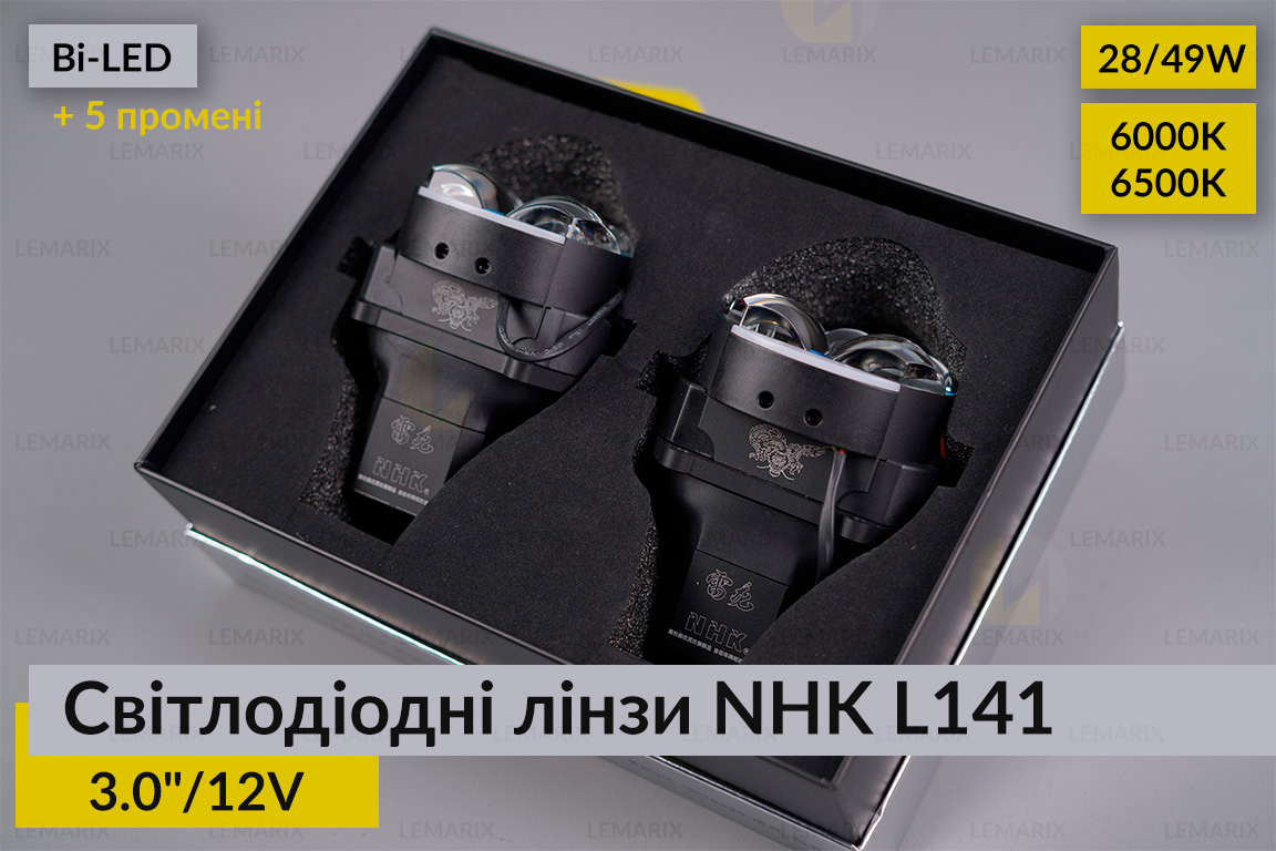 Світлодіодні лінзи NHK L141 3