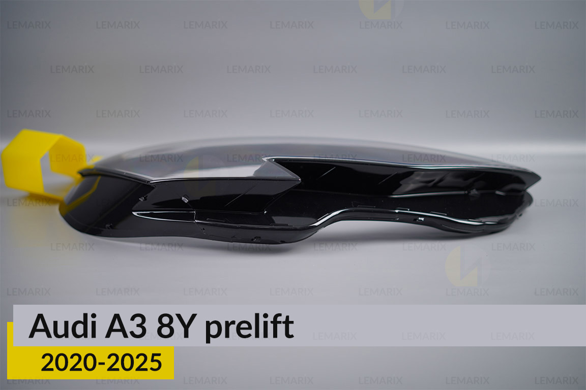 Скло фари Audi A3 8Y (2020-2026) дорест праве