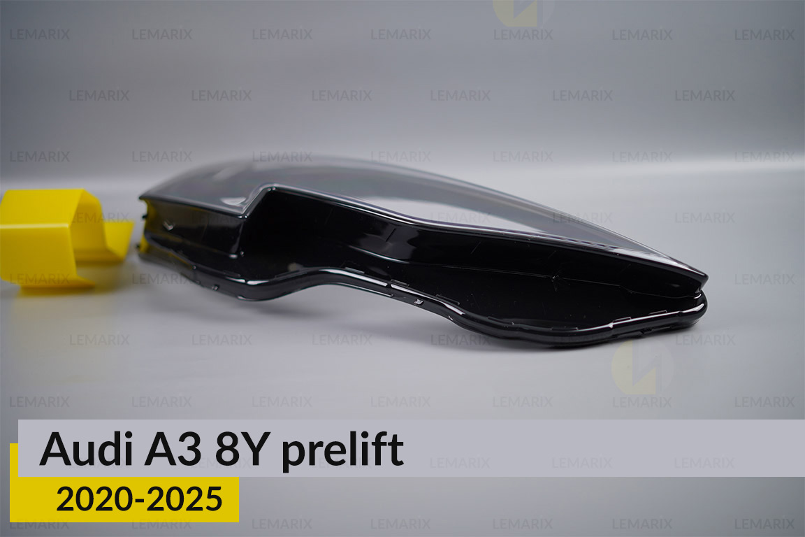 Скло фари Audi A3 8Y (2020-2026) дорест праве
