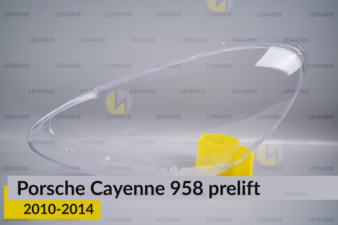 Стекло фары Porsche Cayenne 958 (2010-2014) дорест левое